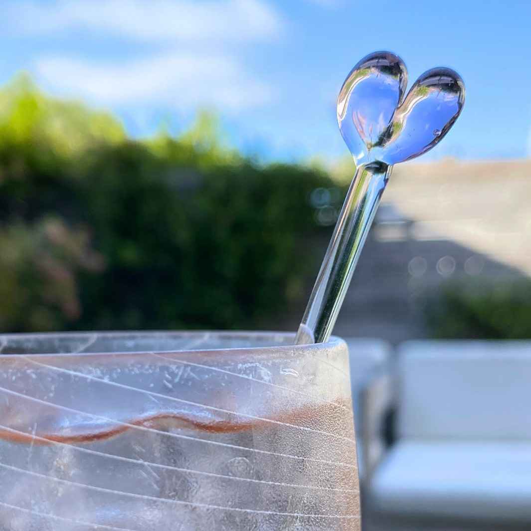 Handmade Glass Swizzle Sticks