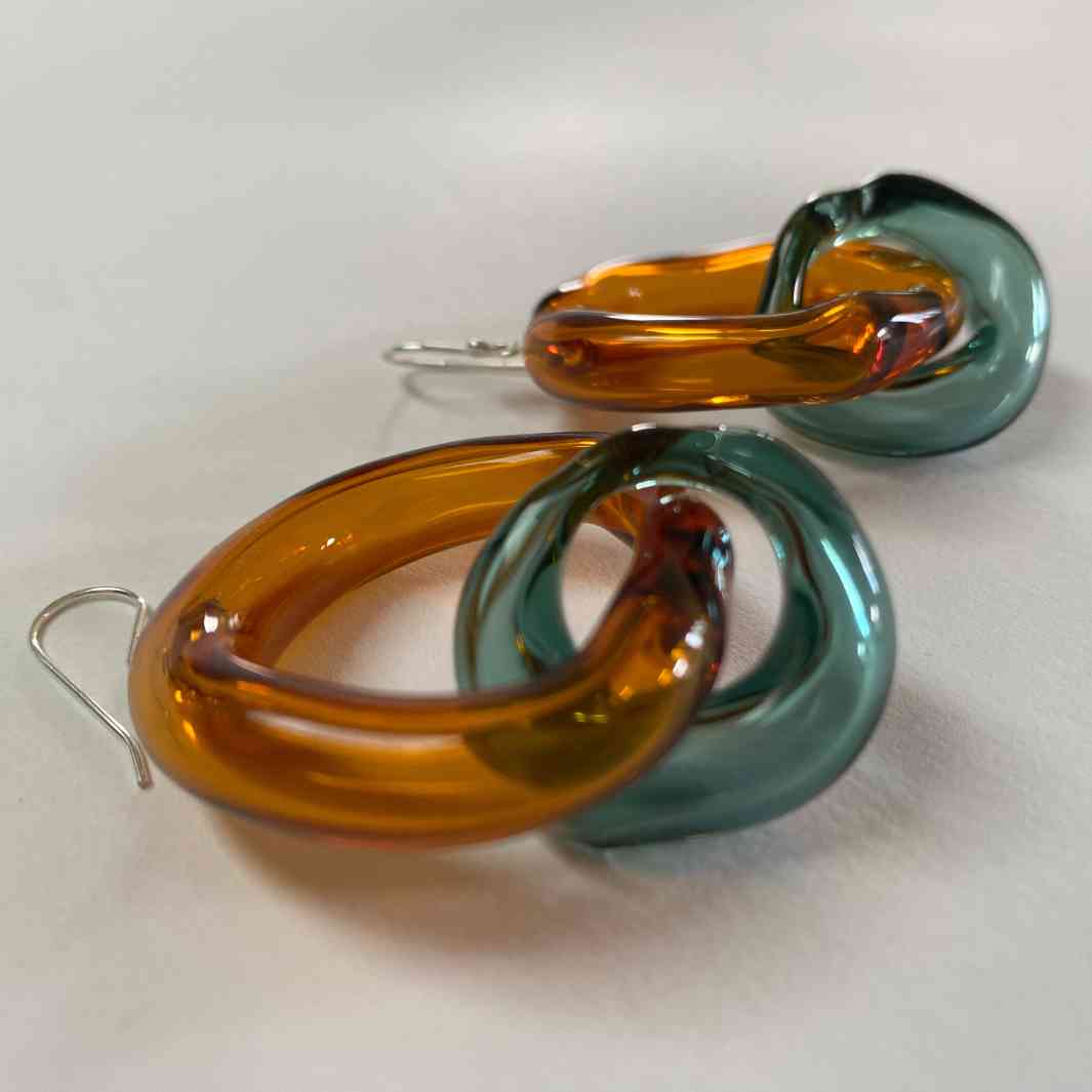 Hollow Link Earrings
