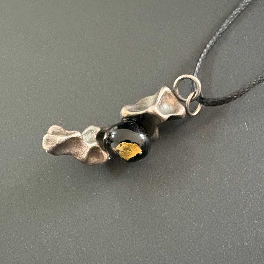 Never The Twain | Bean Pendant