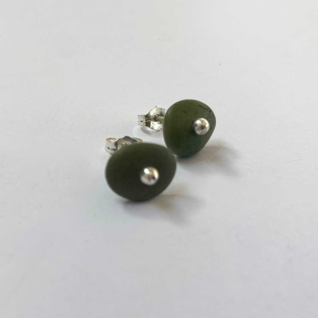 Never The Twain | Pounamu Studs