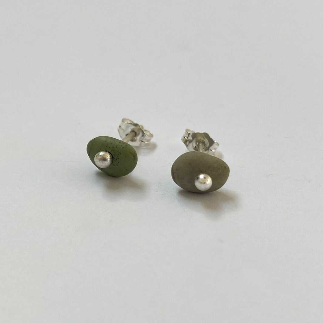 Never The Twain | Pounamu Studs