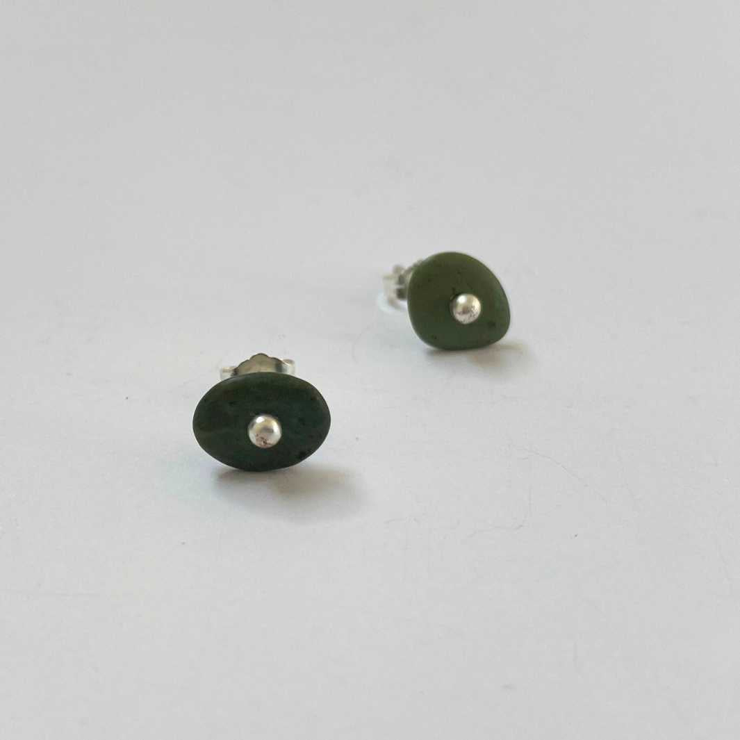 Never The Twain | Pounamu Studs