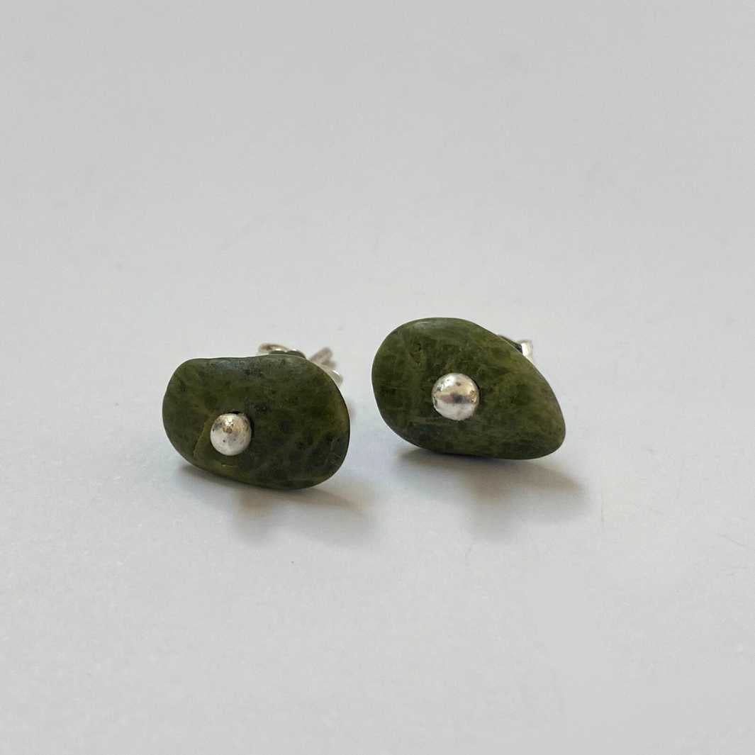 Never The Twain | Pounamu Studs