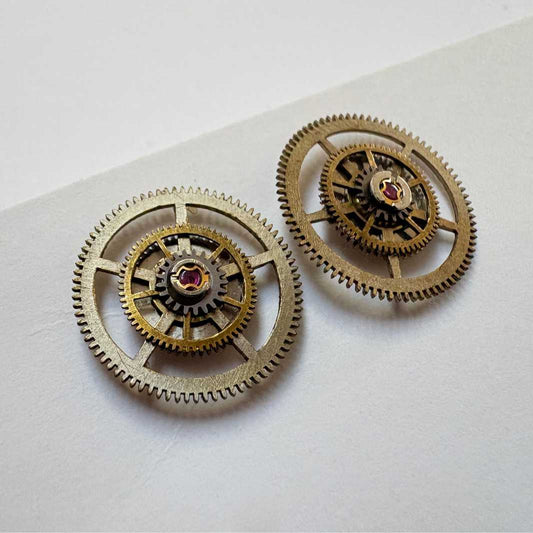 Never the Twain | Steampunk Studs