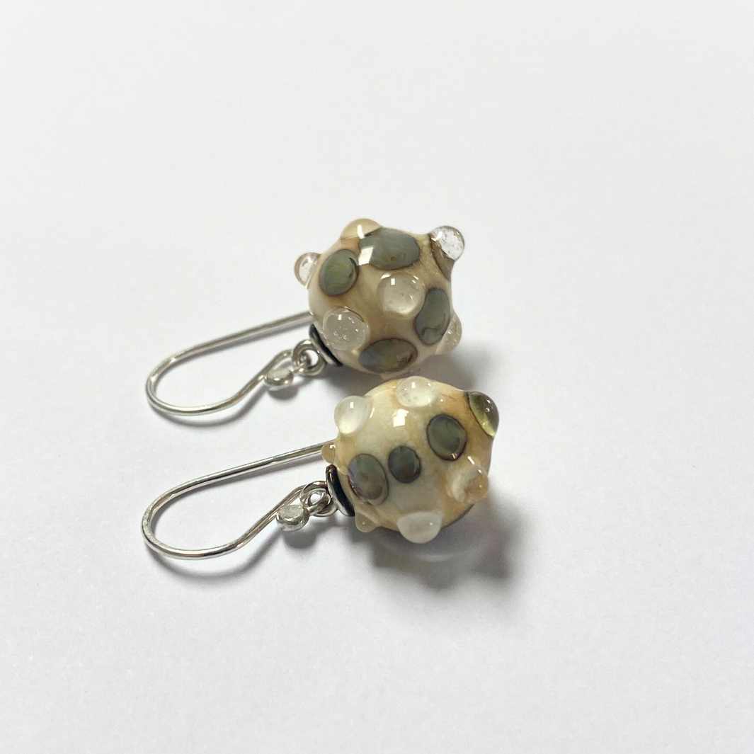 Wearing Glass | Kina Earrings | Ivory