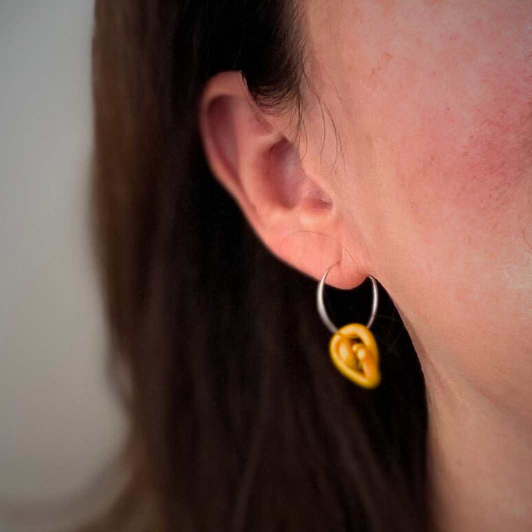 Knot Hoops by Wearing Glass