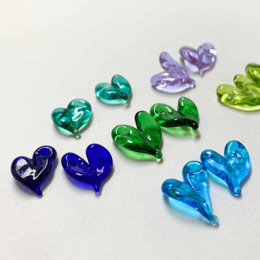 Heart Hoops by Wearing Glass