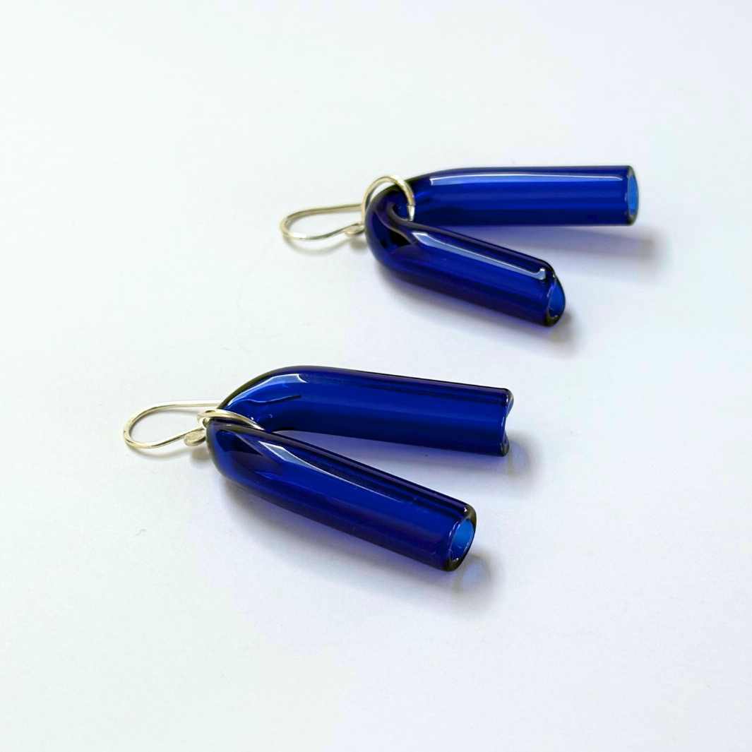 Wearing Glass | Bend Earrings