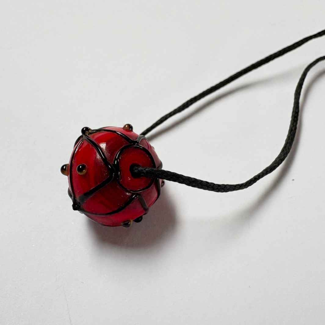 Wearing Glass | Hollow Bead Pendant