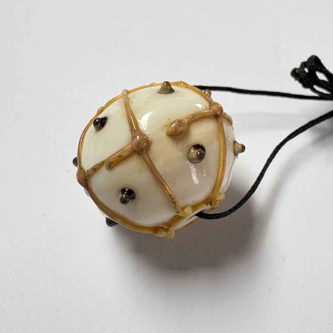 Wearing Glass | Hollow Bead Pendant