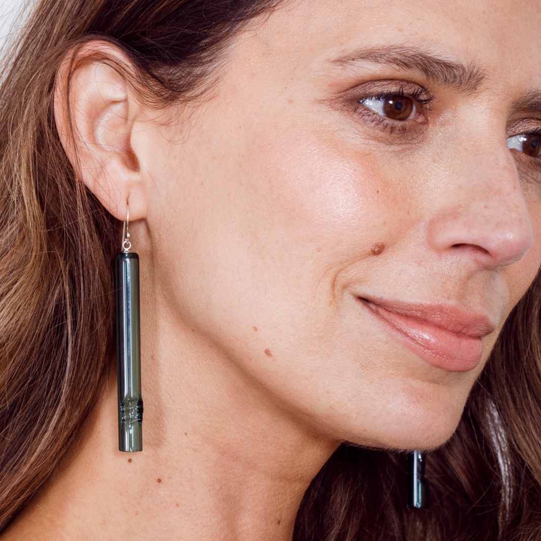 Wearing Glass | Toru Earrings | Teal