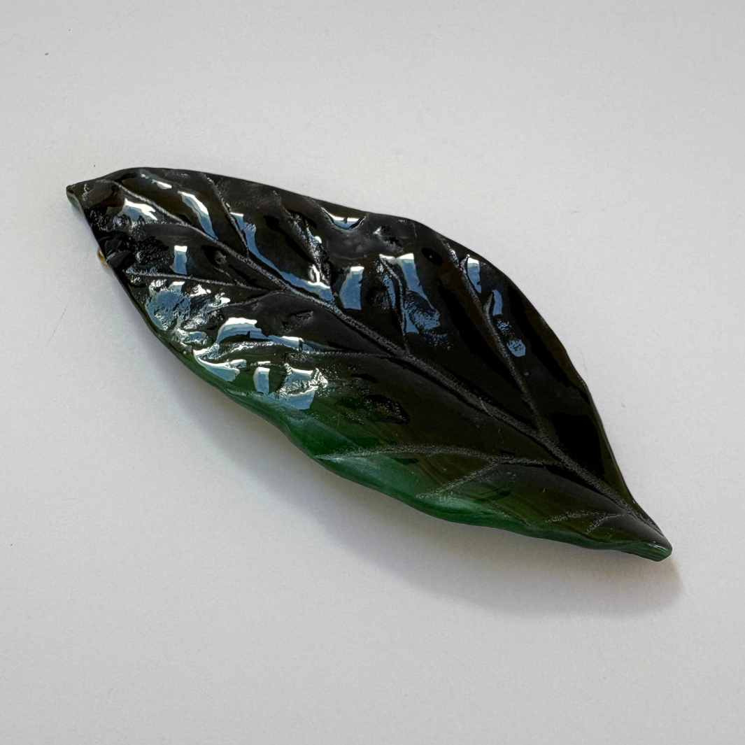 Wearing Glass | Fused Glass Leaves