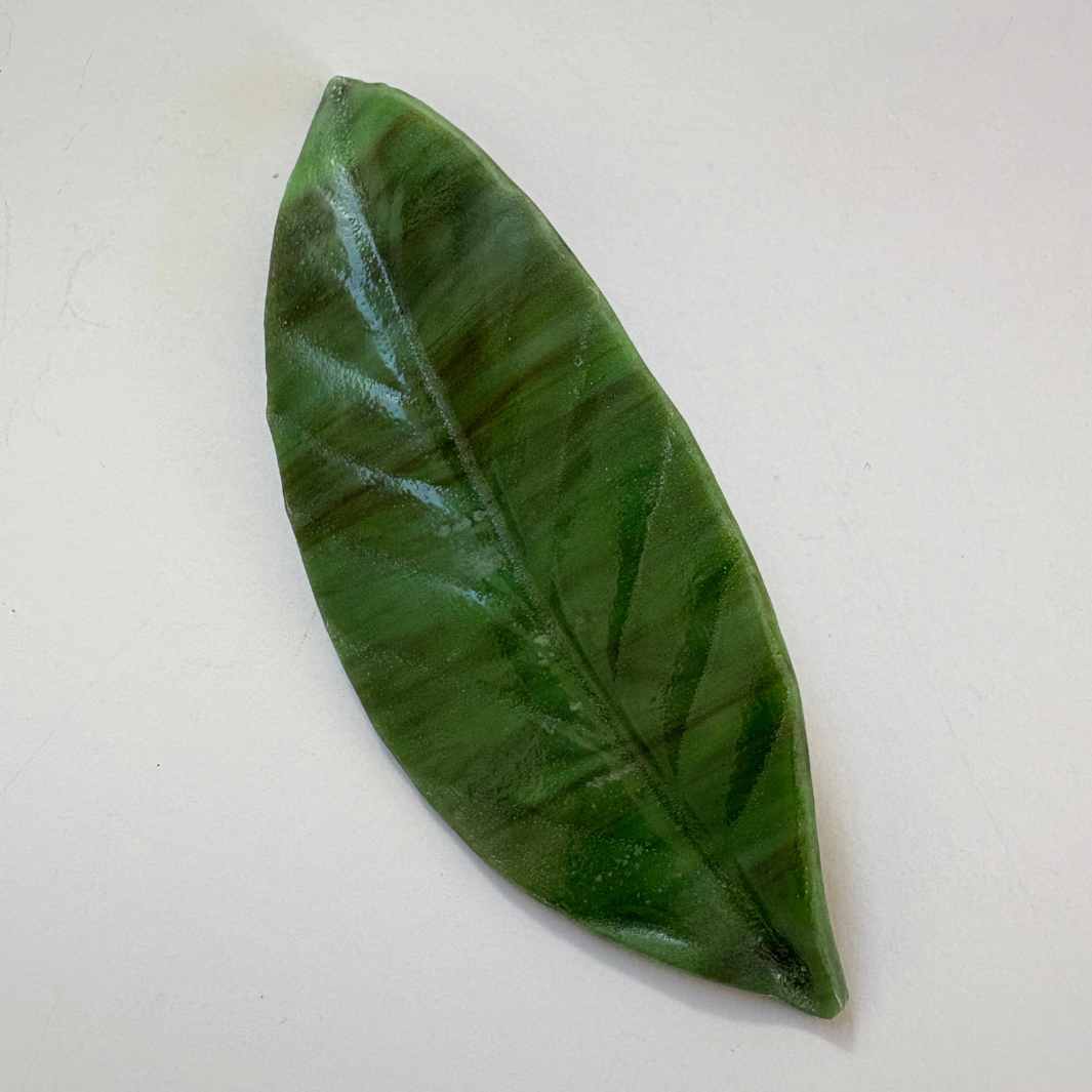 Wearing Glass | Fused Glass Leaves