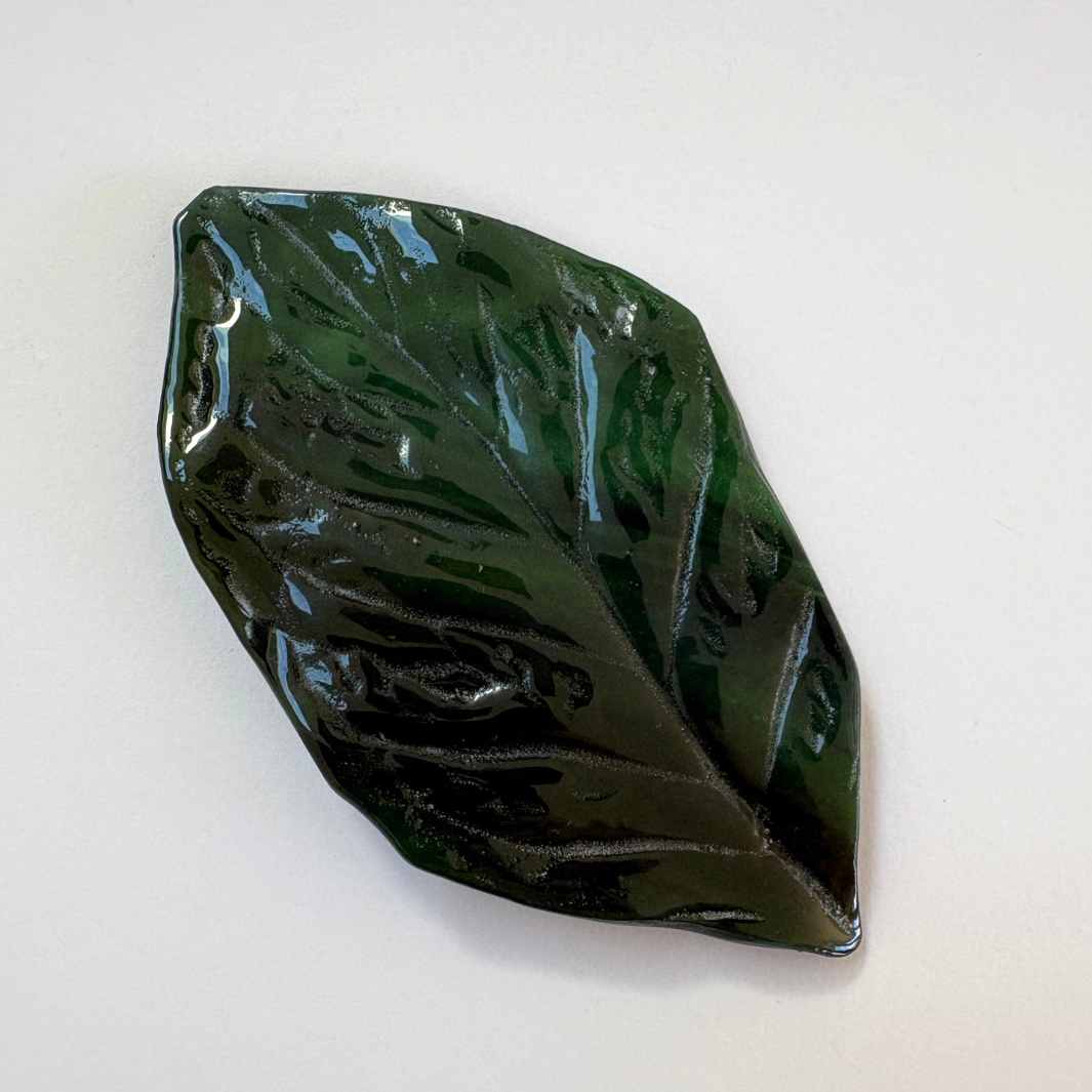Wearing Glass | Fused Glass Leaves