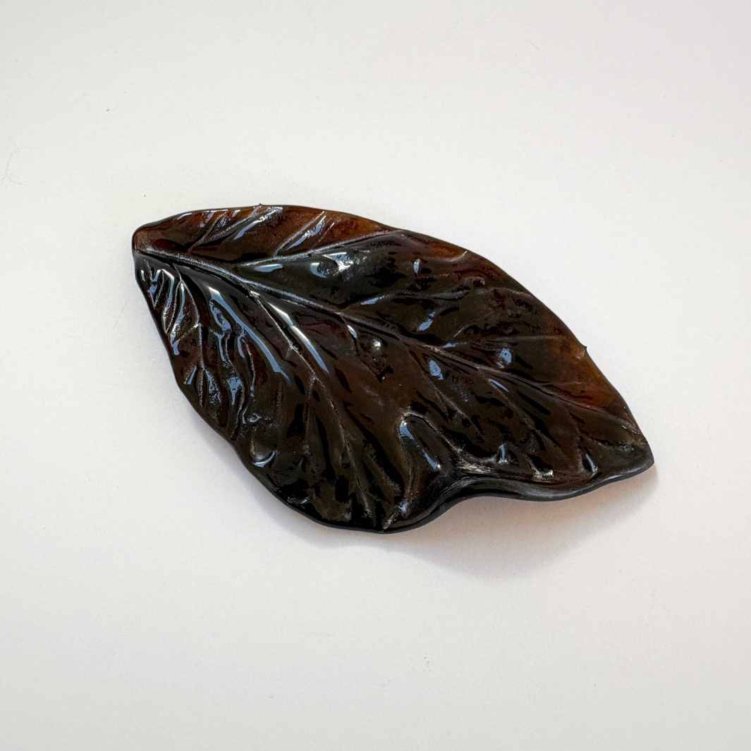 Wearing Glass | Fused Glass Leaves