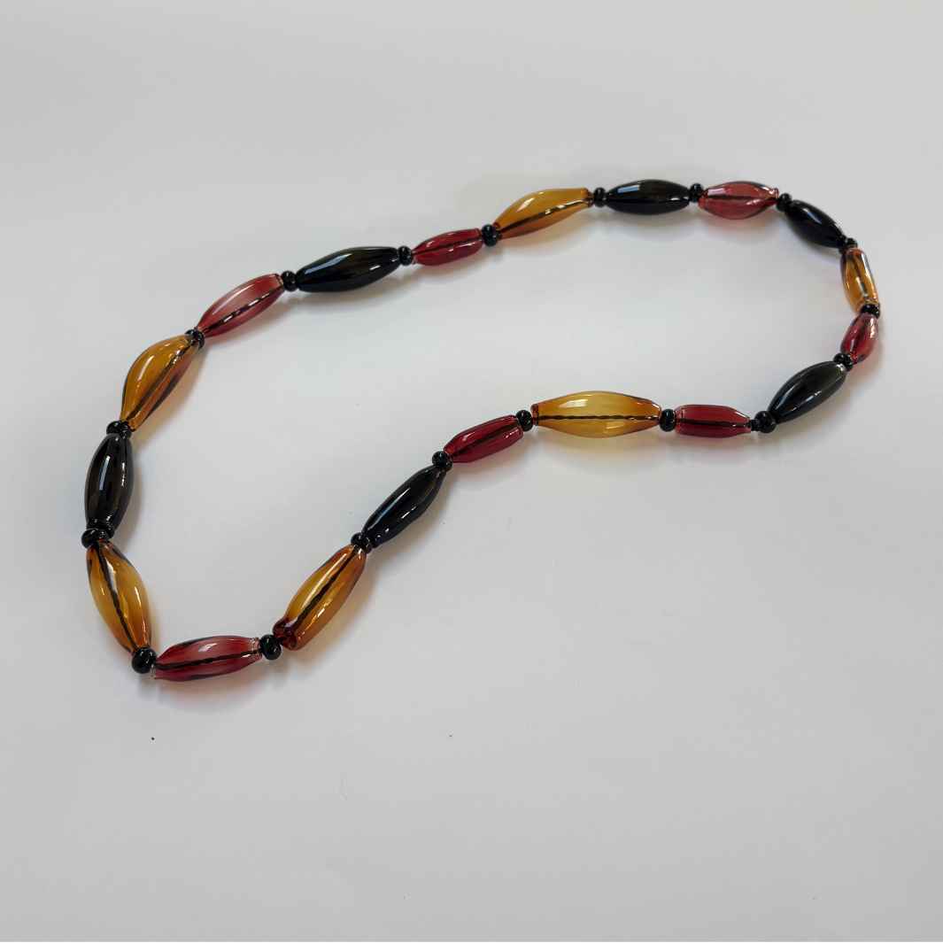 Wearing Glass | Pod Bead Necklace | Autumn