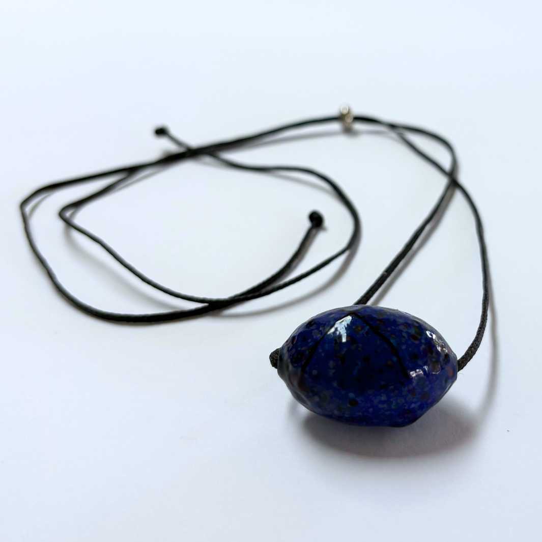 Wearing Glass | Enamel Pendant