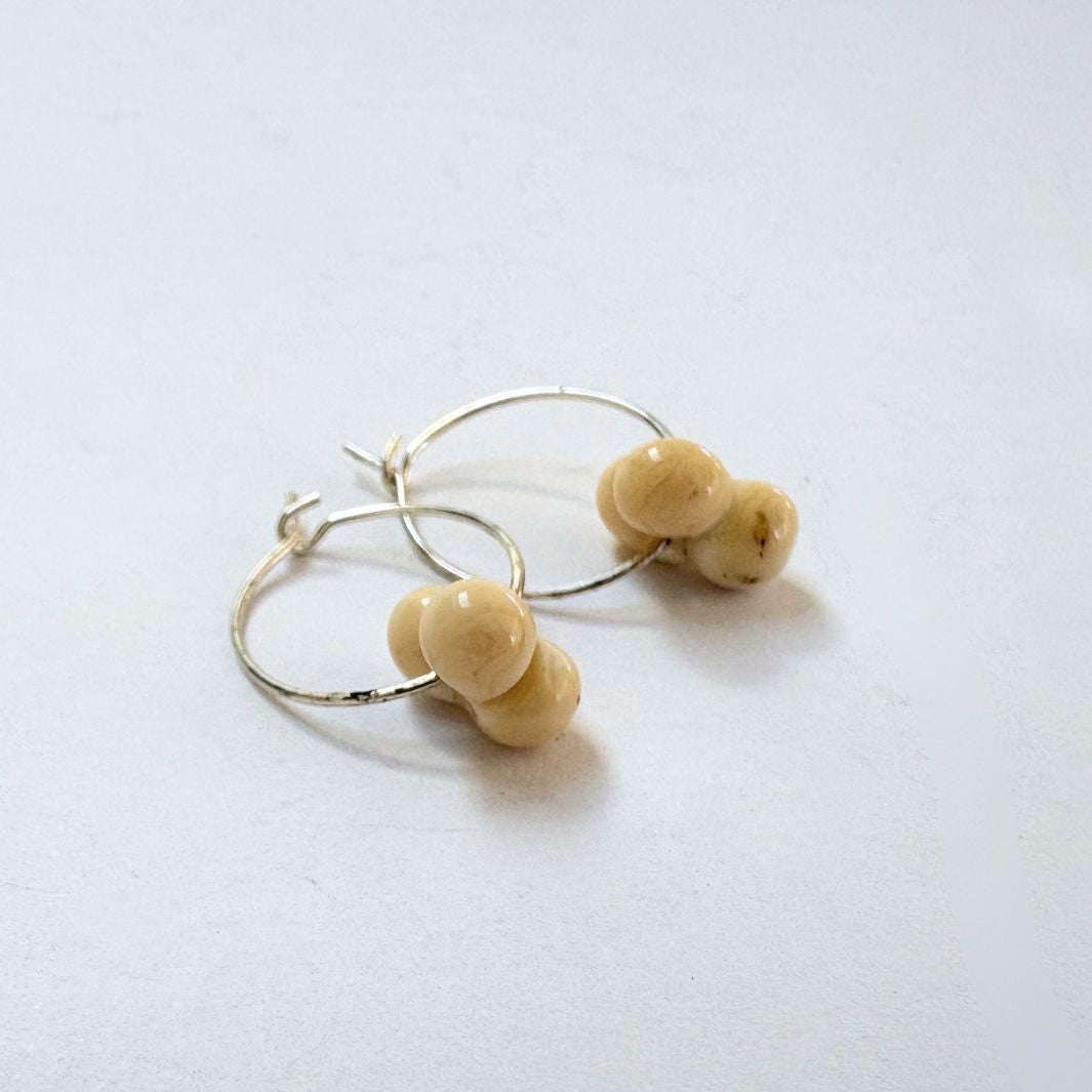 Wearing Glass | Bud Hoops