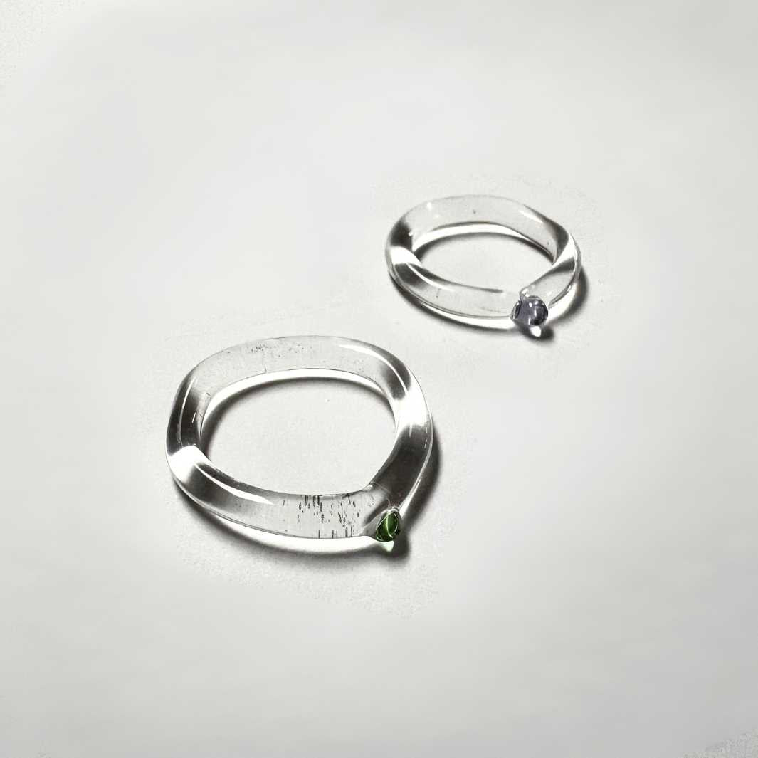 Wearing Glass | Glass Rings