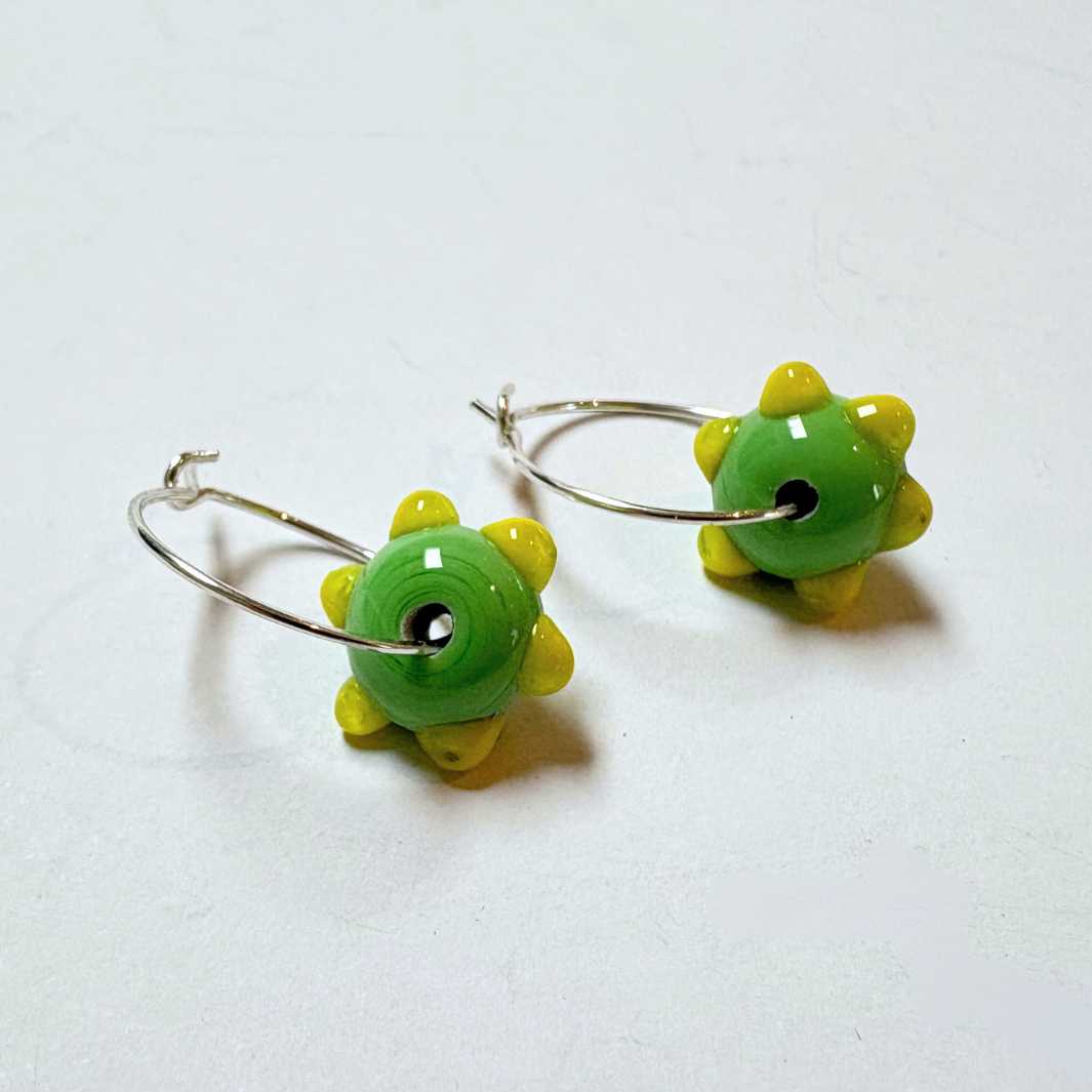 Wearing Glass | Zero Waste Earrings