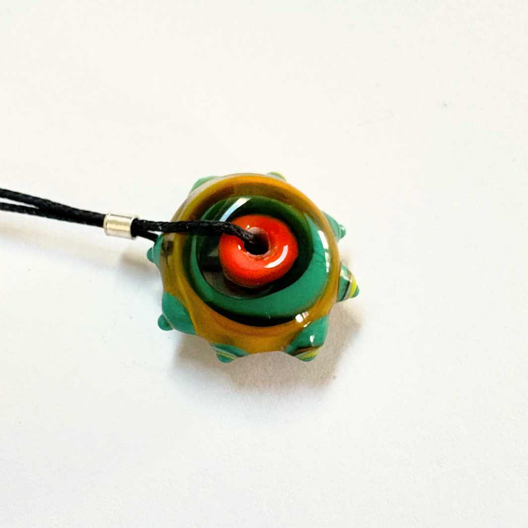 Wearing Glass | Circus Bead Pendant