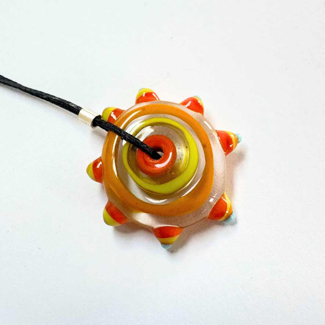 Wearing Glass | Circus Bead Pendant