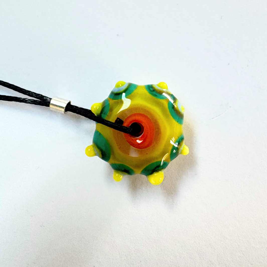 Wearing Glass | Circus Bead Pendant