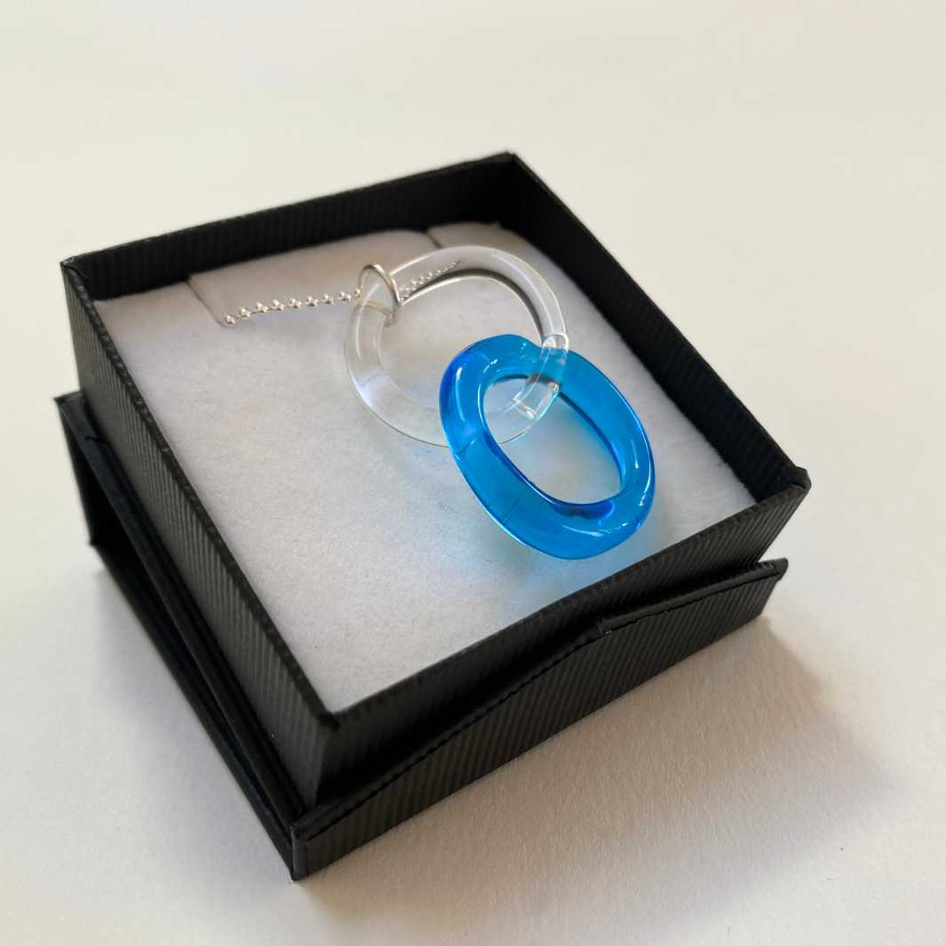 Link Pendant by Wearing Glass