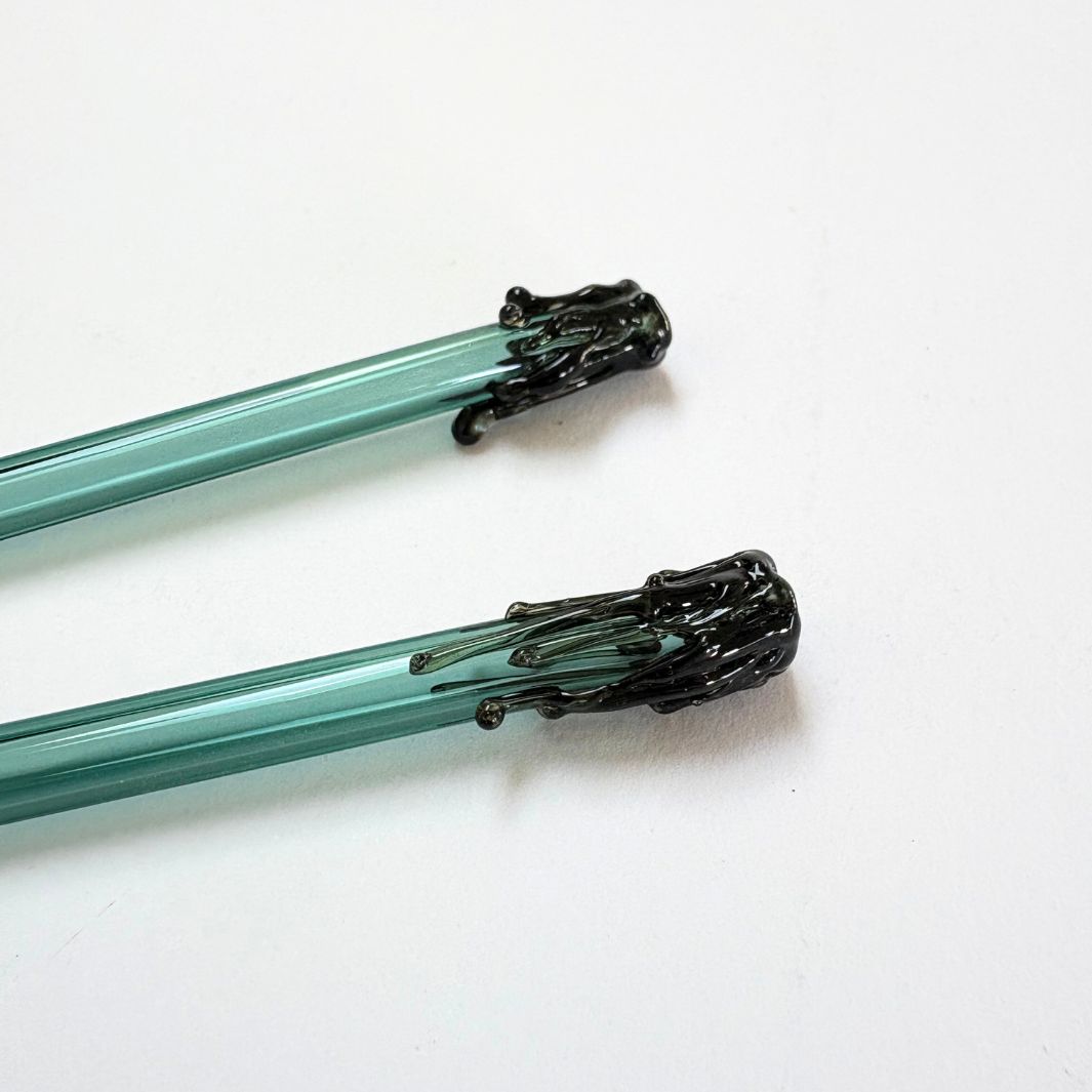 Wearing Glass | Glass Straws