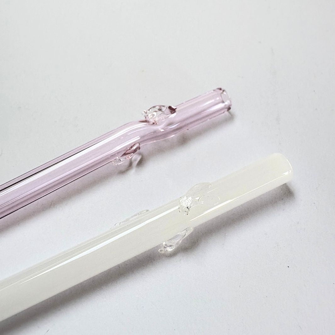 Wearing Glass | Glass Straws