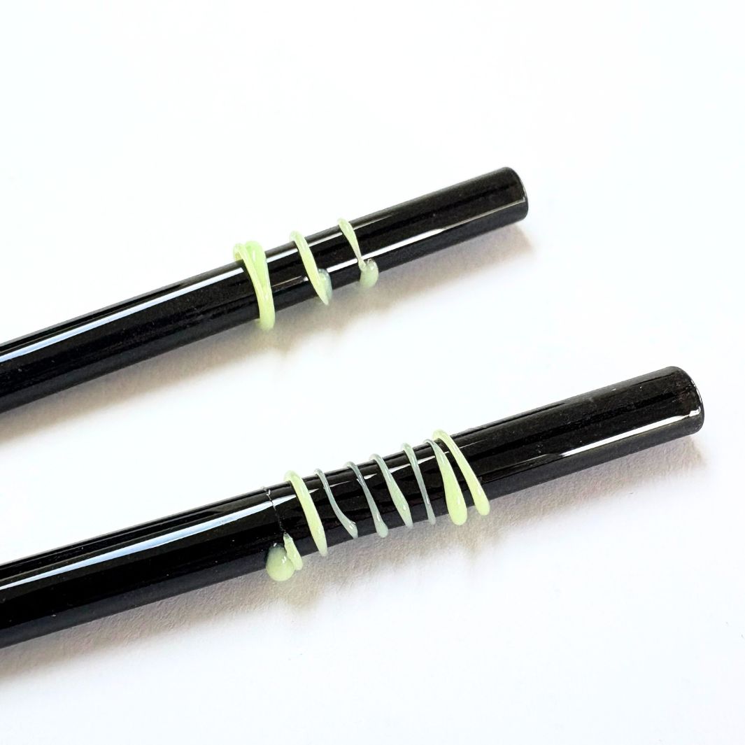Wearing Glass | Glass Straws