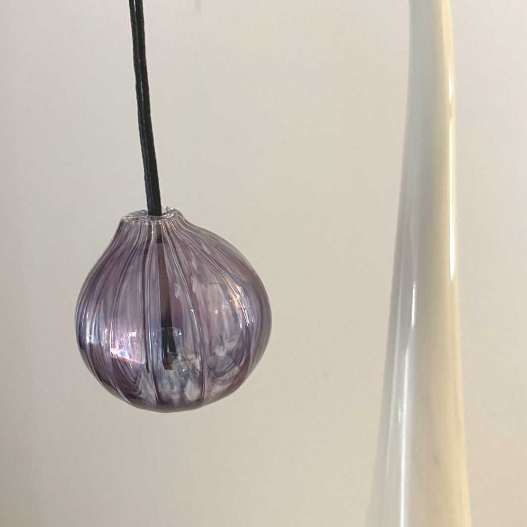 Blown Glass Pod Pendant