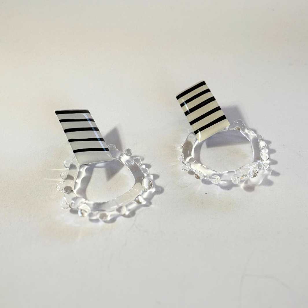 Wearing Glass | Daylight Design | Bright Matter Earrings