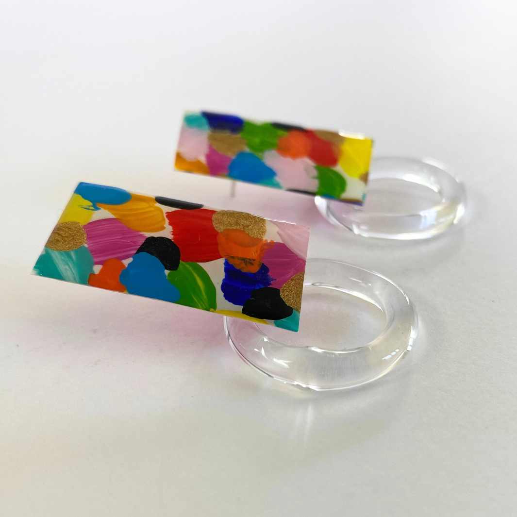 Wearing Glass | Daylight Design | Bright Matter Earrings