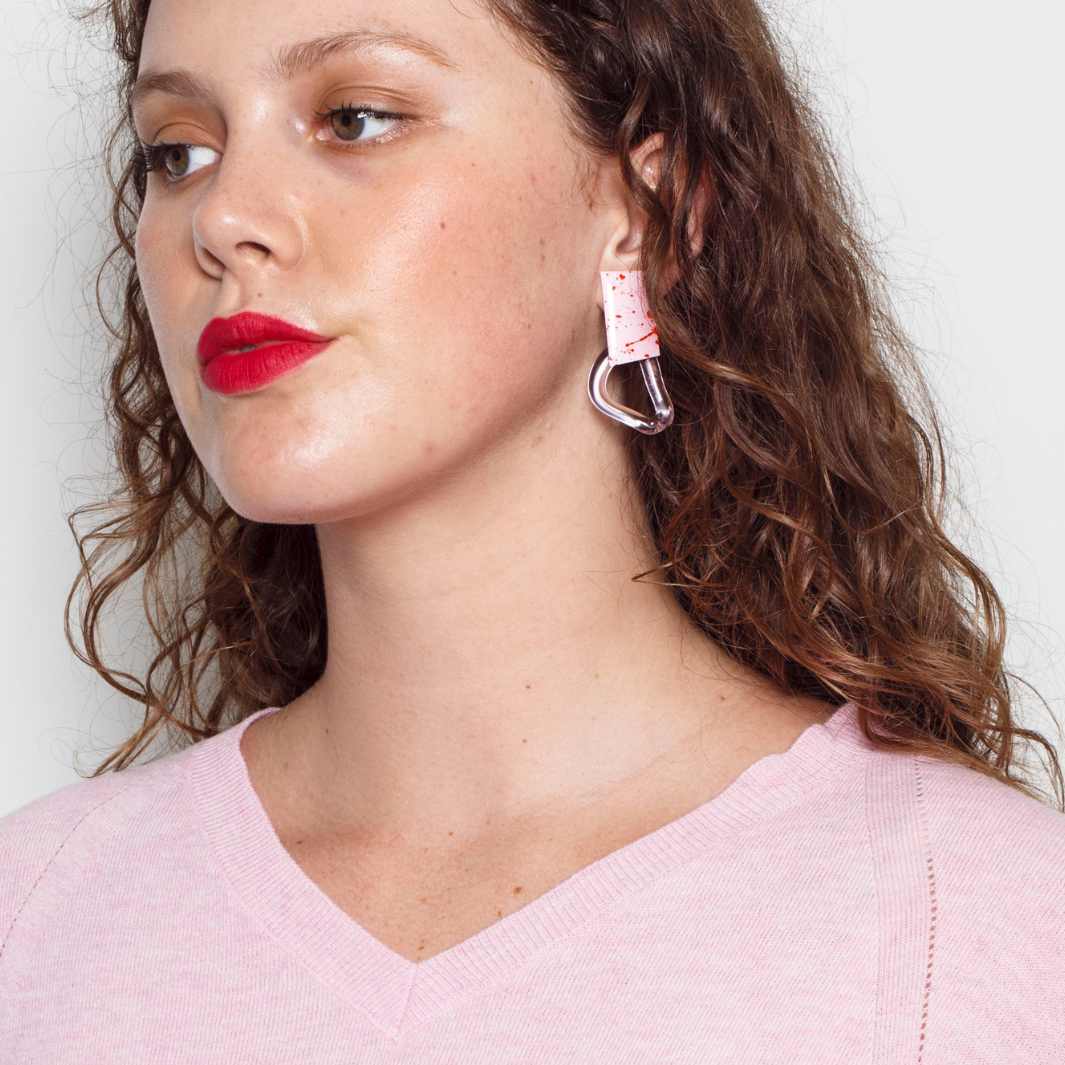 Wearing Glass | Pip Day | Bright Matter Earrings