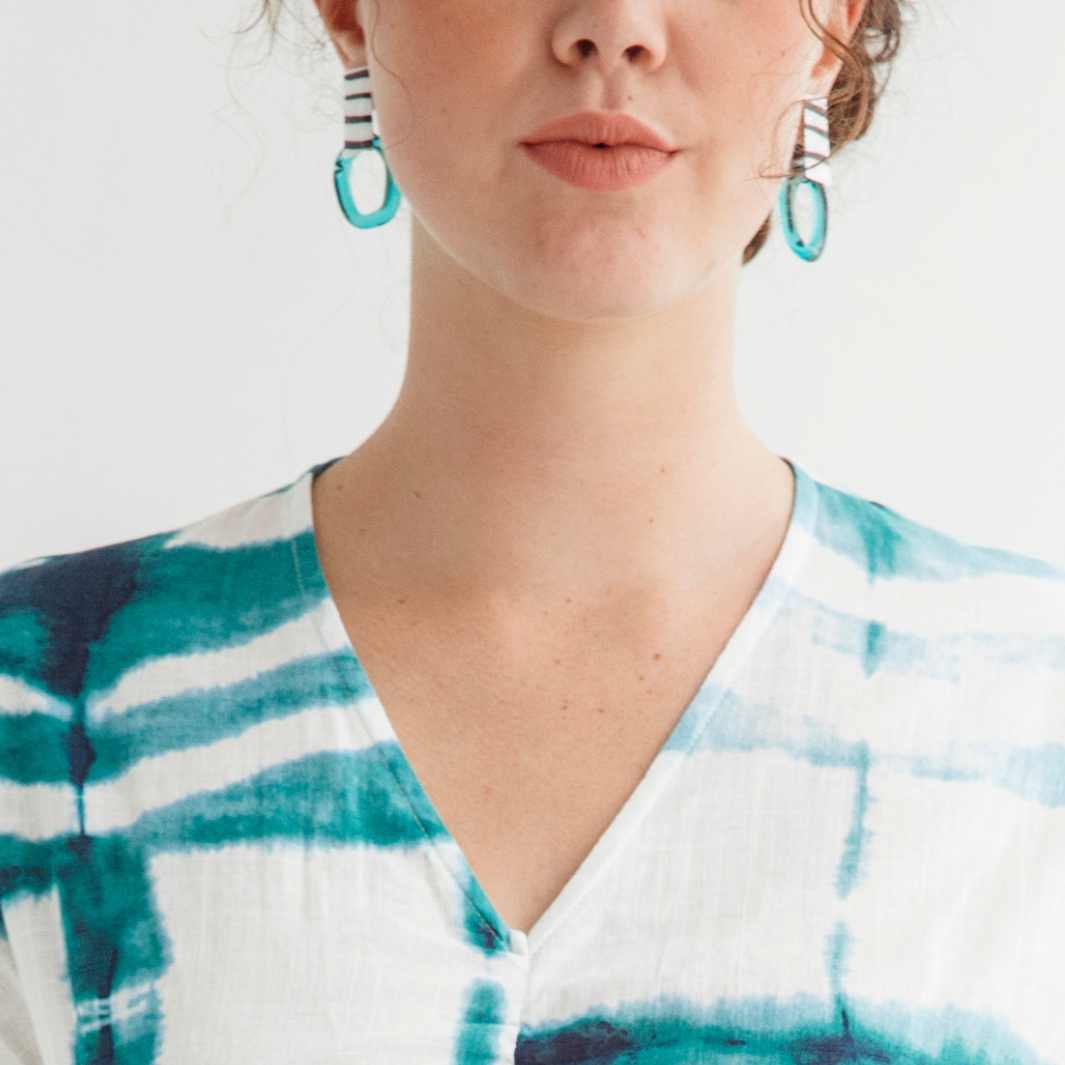 Wearing Glass | Daylight Design | Bright Matter Earrings