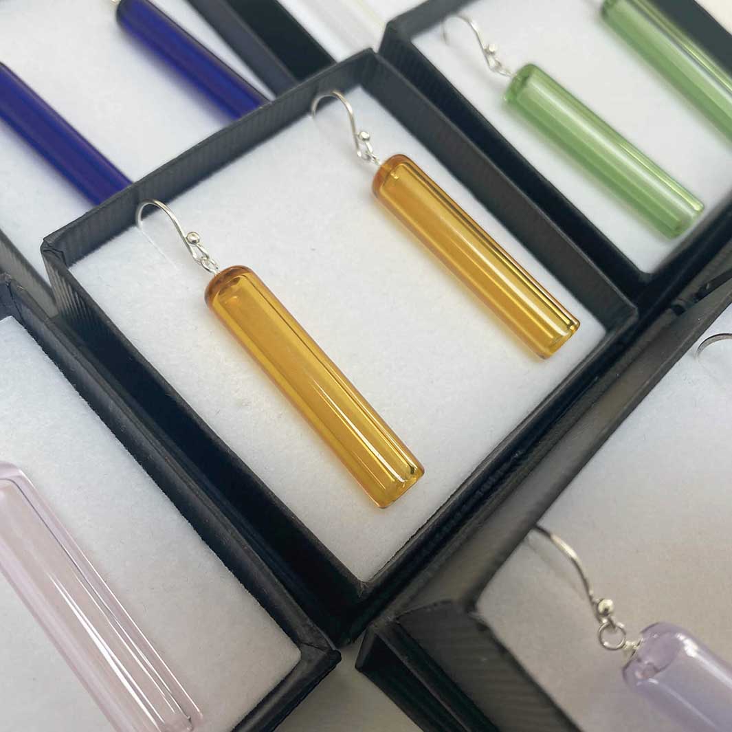 Handmade Glass Earrings