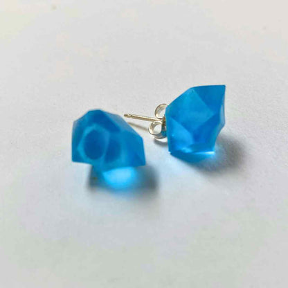 Glync | Crystal Studs | Blue