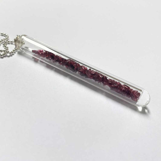 Wearing Glass | Crushed Glass Pendant