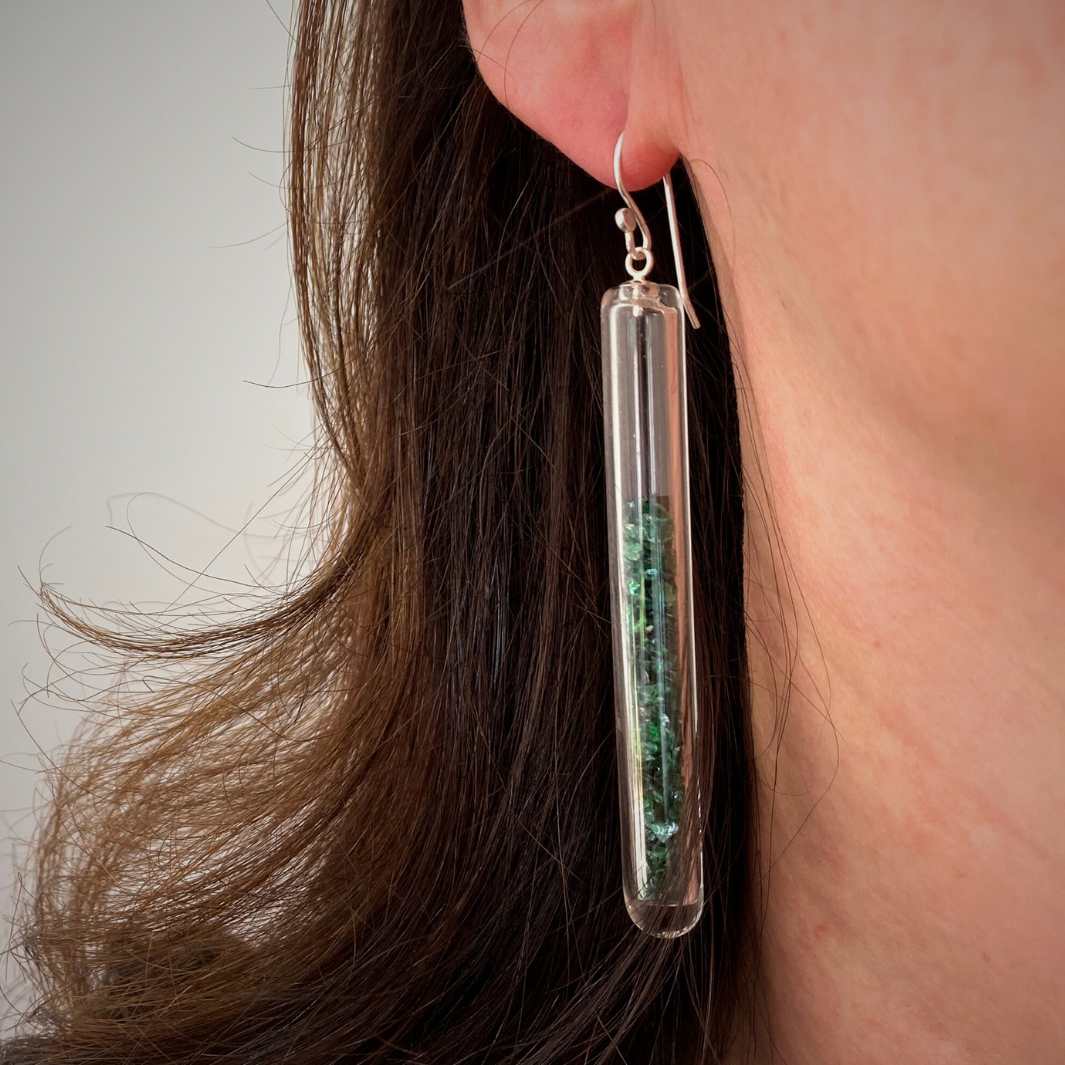 Sample Earrings by Wearing Glass