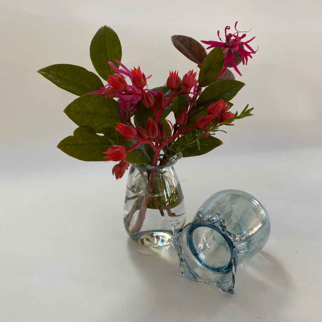 Wearing-Glass-Lustred-Splash-Bud-Vase