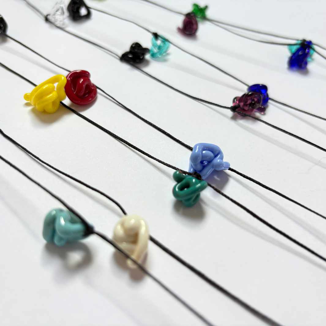 Wearing Glass | Bright Knot Necklace