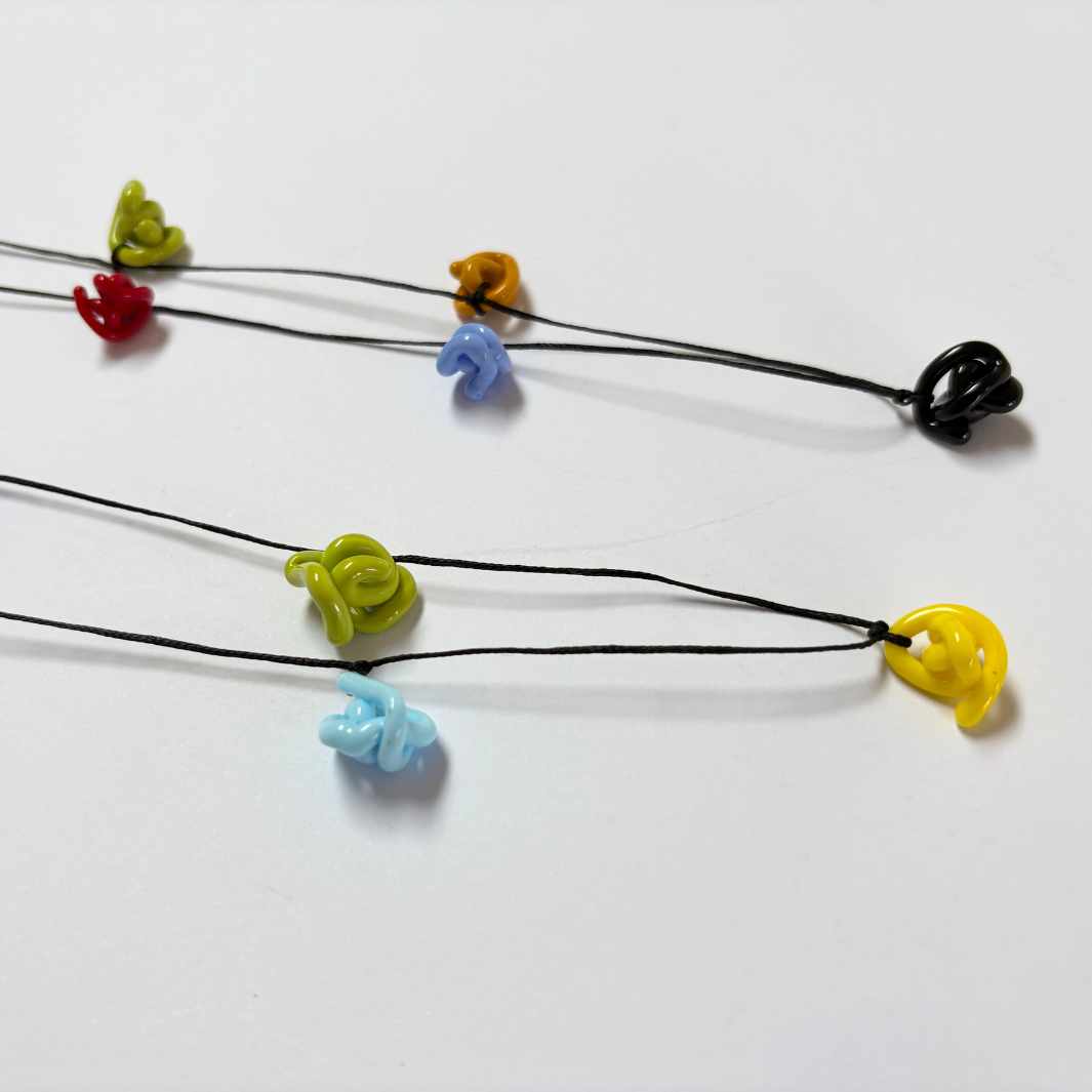 Wearing Glass | Bright Knot Necklace