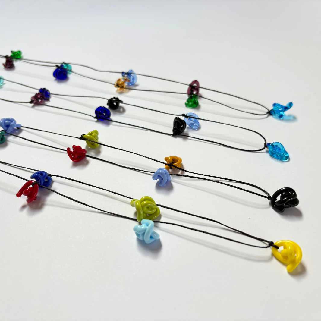 Wearing Glass | Bright Knot Necklace