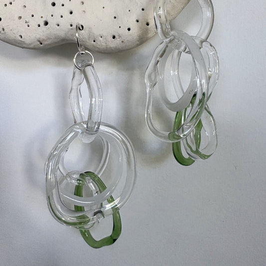 Organic Link Earrings