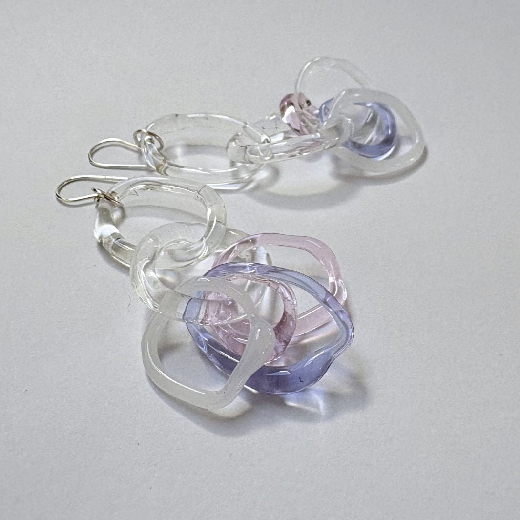 Organic Link Earrings
