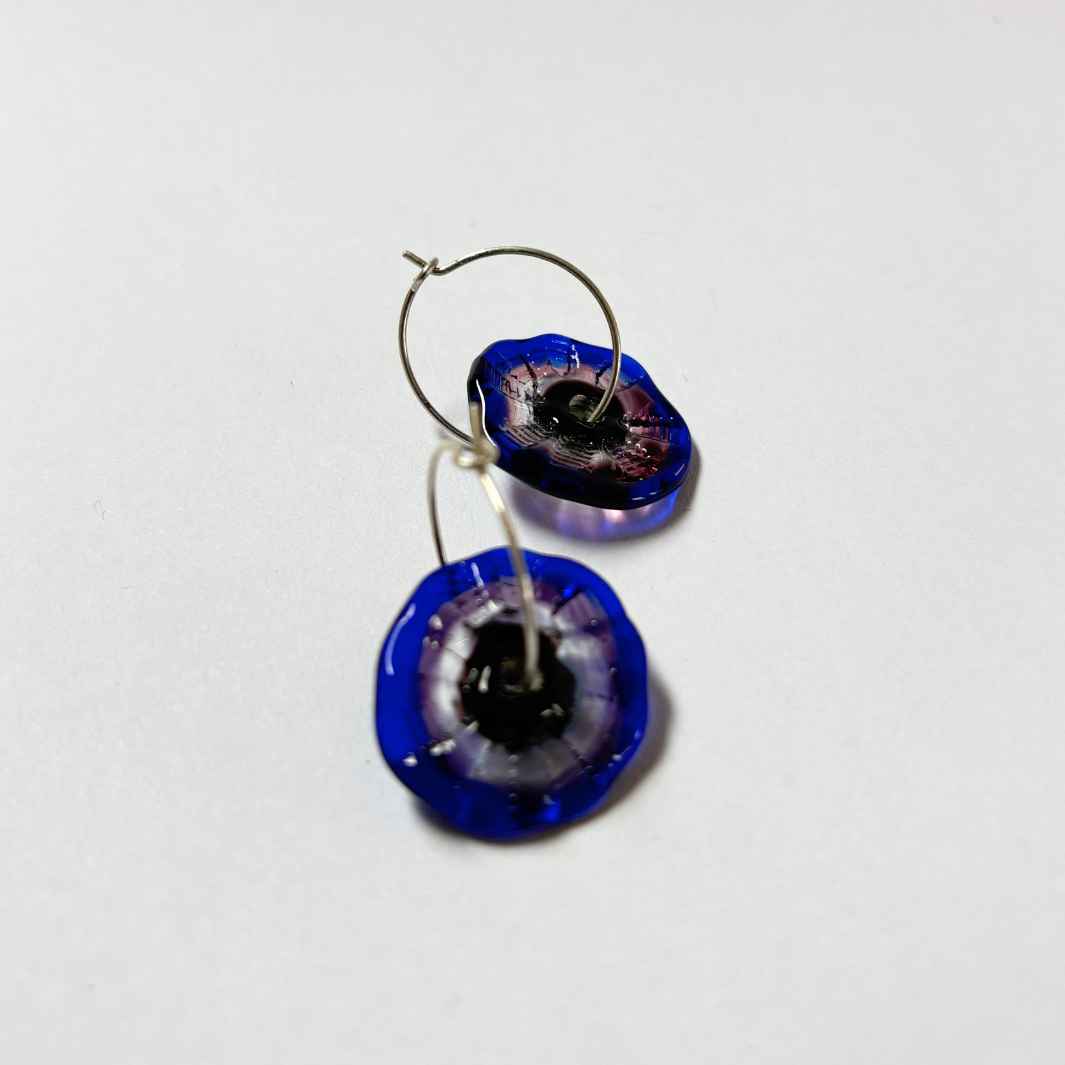 Wearing Glass | Amoeba Hoops