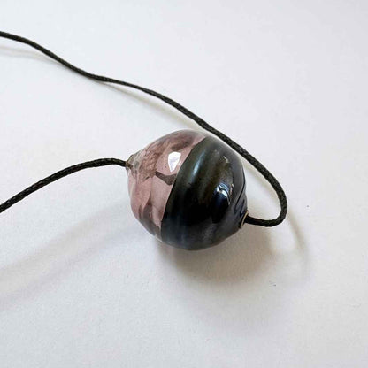 Wearing Glass | Hollow Bead Pendant