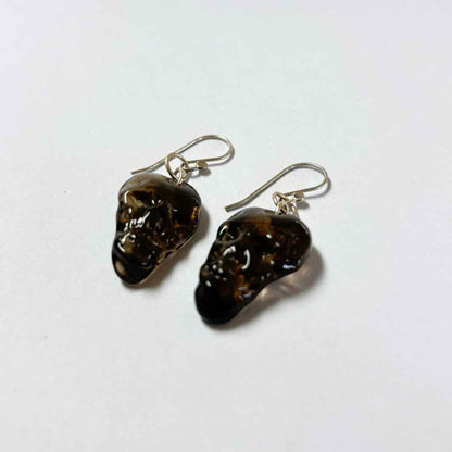 Wearing Glass | Skull Earrings