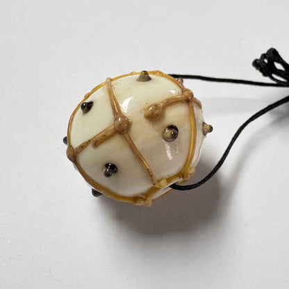 Wearing Glass | Hollow Bead Pendant